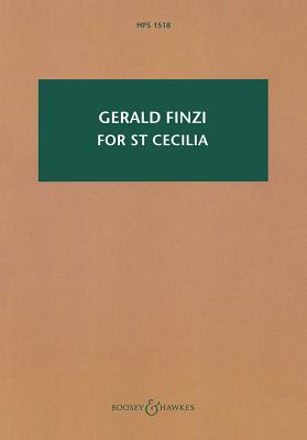 For St Cecilia, Op. 30: Hawkes Pocket Score 1518 - Finzi, Gerald (Composer)