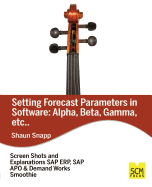Forecast Parameters in Software: Alpha, Beta, Gamma, Etc.