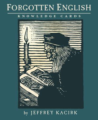 Forgotten English Knowledge Cards - Kacirk, Jeffrey