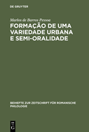 Formao de uma Variedade Urbana e Semi-oralidade