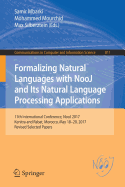 Formalizing Natural Languages with Nooj and Its Natural Language Processing Applications: 11th International Conference, Nooj 2017, Kenitra and Rabat, Morocco, May 18-20, 2017, Revised Selected Papers
