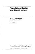 Foundation Design & Construction - Tomlinson, Michael J