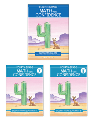 Fourth Grade Math with Confidence Complete Bundle - Snow, Kate, and Klink, Shane