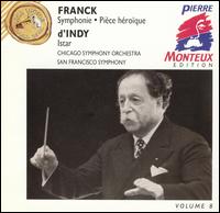 Franck: Symphony; Pice hroque; d'Indy: Istar - Pierre Monteux (conductor)