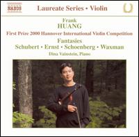 Frank Huang: Violin Recital - Dina Vainshtein (piano); Frank Huang (violin)