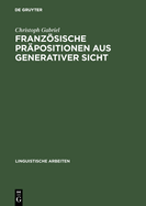 Franzsische Pr?positionen aus generativer Sicht