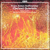 Franz Anton Hoffmeister: Clarinet Quartets - Dieter Klcker (clarinet); Vlach Quartet Prague