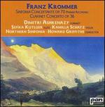 Franz Krommer: Sinfonia Concertante Op. 70; Clarinet Concerto, Op. 36 - Dimitri Ashkenazy (clarinet); Kamilla Schatz (violin); Sefika Kutluer (flute); Royal Northern Sinfonia;...