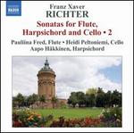Franz Xaver Richter: Sonatas for Flute, Harpsichord & Cello, Vol. 2