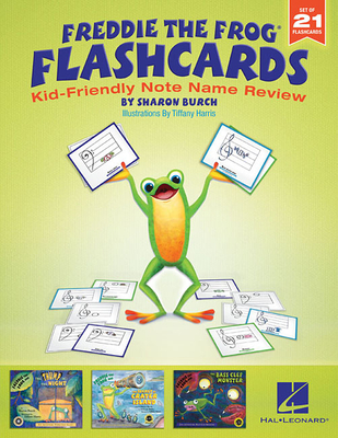 Freddie the Frog Flashcards: Kid-Friendly Note Name Review - Burch, Sharon (Composer)