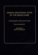 French Devotional Texts of the Middle Ages: A Bibliographic Manuscript Guide - Sinclair, Keith Val