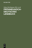 Frhneuhochdeutsches Lesebuch