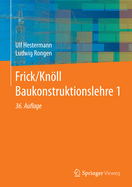 Frick/Knll Baukonstruktionslehre 1