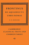 Frontinus: de Aquaeductu Urbis Romae