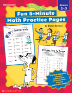 Fun 5-Minute Math Practice Pages (2-3)