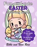 Fun and Cute Easter Coloring book