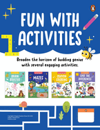 Fun with Activities Pack (4 Books Pack): A Set of 4 Fun and Interactive Activity Books for Preschool Kids, Toddlers Book for 3+ [Penguin Early Learning Series]