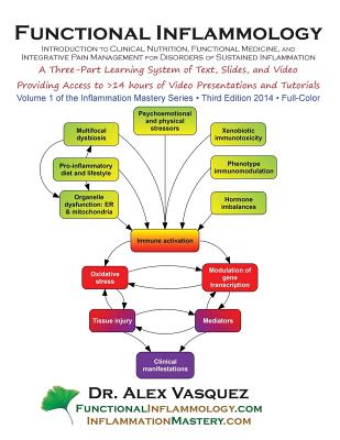 Functional Inflammology: Volume 1: Introduction to Clinical Nutrition, Functional Medicine, and Integrative Pain Management for Disorders of Sustained Inflammation - Vasquez, Alex, Dr.