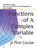 Functions of A Complex Variable: A First Course