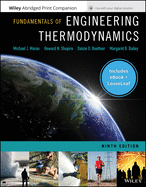Fundamentals of Engineering Thermodynamics, 9th Edition Epub Reg Card Loose-Leaf Print Companion Set