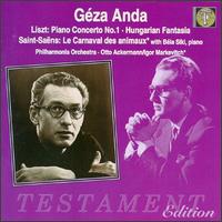 Géza Anda plays Liszt & Saint-Saëns - Bela Siki (piano); Géza Anda (piano); Philharmonia Orchestra