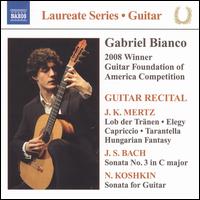 Gabriel Bianco: Guitar Recital - Gabriel Bianco (guitar)