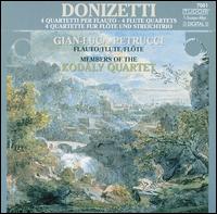 Gaetano Donizetti: 4 Flute Quartets - Attila Falvay (violin); Gbor Fias (viola); Gian-Luca Petrucci (flute); Jnos Devich (cello); Kodly Quartet;...