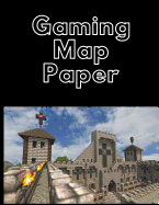 Gaming Map Paper Book: 1 Inch Hexagonal Grid Paper Large Hexagons: 8.5 X 11 Graph Paper Notebook 1 Inch Hexagons 125 Pages for Fantasy Role ... (One Inch) with 1/2 (Half-Inch) Sides