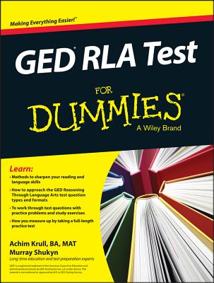 GED Rla for Dummies - Krull, Achim K, and Shukyn, Murray