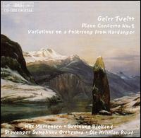 Geirr Tveitt: Piano Concerto No. 5; Variations on a Folk-song from Hardanger - Nils Anders Mortensen (piano); Sveinung Bjelland (piano); Stavanger Symphony Orchestra; Ole Kristian Ruud (conductor)