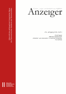 Geistes-, Sozial-Und Kulturwissenschaftlicher Anzeiger 151. Jahrgang 2016, Heft 2