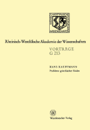 Geisteswissenschaften: Vortrage - G 213