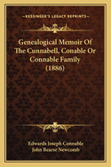 Genealogical Memoir of the Cunnabell, Conable or Connable Family (1886)