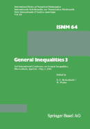 General Inequalities 3: 3rd International Conference on General Inequalities, Oberwolfach, April 26 - May 2, 1981 - BECKENBACH, and WALTER