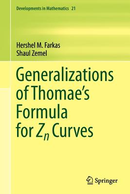 Generalizations of Thomae's Formula for Zn Curves - Farkas, Hershel M., and Zemel, Shaul