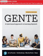 Gente: A Task-Based Approach to Learning Spanish