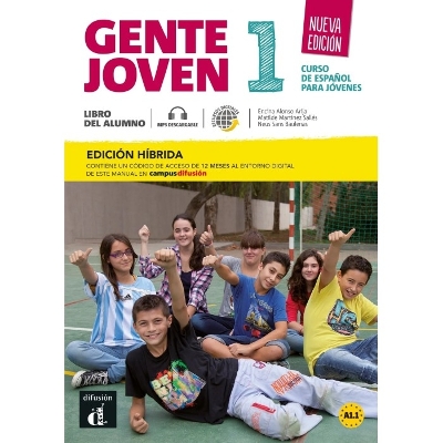 Gente joven 1 - Nueva edicion - Edicion hibrida - Libro del alumno + audio MP3. A1.1 - Arija, E. A., and Salles, M. M., and Baulenas, N. S.