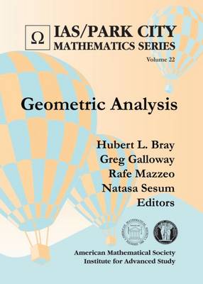 Geometric Analysis - Bray, Hubert L