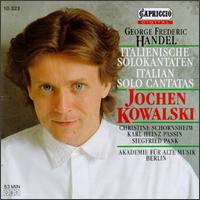 Georg Frederic Hndel: Cantatas - Akademie fr Alte Musik, Berlin; Christine Schornsheim (clavicembalo); Jochen Kowalski (alto); Siegfried Palm (viola da gamba)