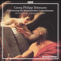 Georg Philipp Telemann: Fortsetzung des Harmonischen Gottesdienstes - Camerata Kln; Ruth Ziesak (soprano); Sabine Bauer (organ)