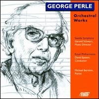 George Perle: Orchestral Works - Michael Boriskin (piano)