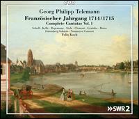 George Philipp Telemann: Complete Cantatas, Vol. 1 - Franzsischer Jahrgang 1714/1715 - Elisabeth Scholl (soprano); Fabian Kelly (tenor); Gutenberg Soloists; Hans Christoph Begemann (bass);...