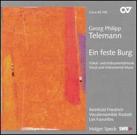 George Philipp Telemann: Ein feste Burg - Arnon Zlotnik (alto); Jan Kobow (tenor); Jochen Specht (trombone); Konstantin Wolff (bass); Les Favorites;...