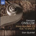 Georges Onslow: String Quintets, Vol. 2 - Nos. 10 and 22