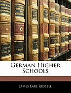 German Higher Schools