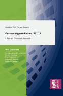 German Hyperinflation 1922/23 - Fischer, Wolfgang Chr (Editor)