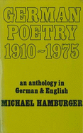 German Poetry, 1910-75