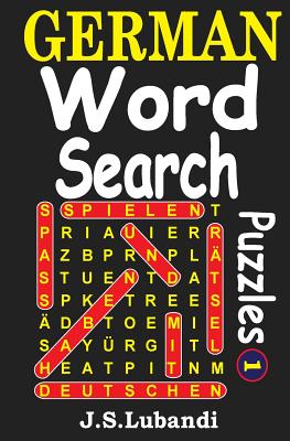 German Word Search Puzzles - Lubandi, J S