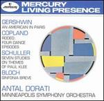 Gershwin: An American in Paris; Copland: Rodeo, Four Dance Episodes - Minneapolis Symphony Orchestra; Antal Dorti (conductor)
