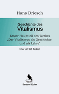 Geschichte des Vitalismus